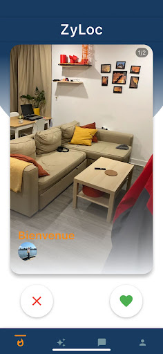 Aperçu de l’app ZyLoc